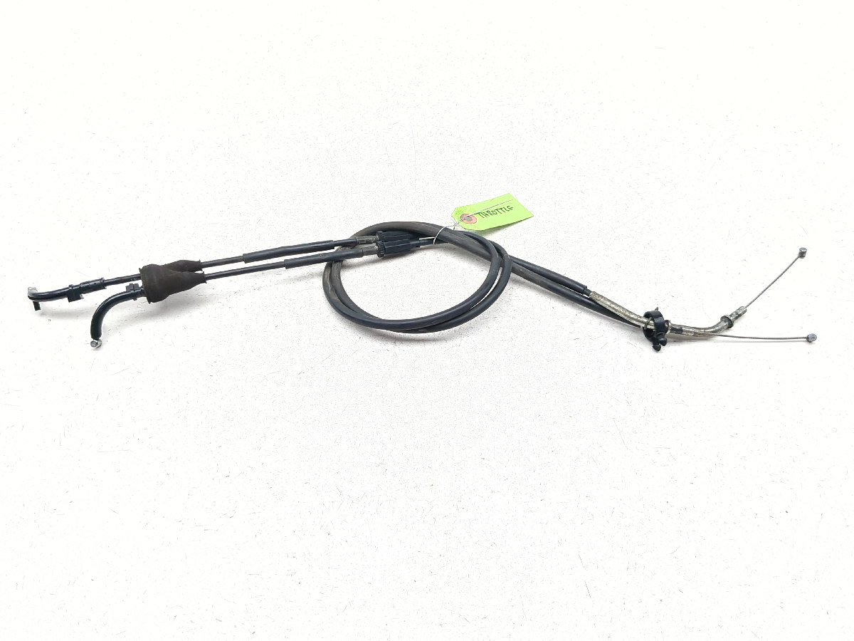06-11 Kawasaki Ninja ZX14 ZX1400C Throttle Cable Lines TRSH PL