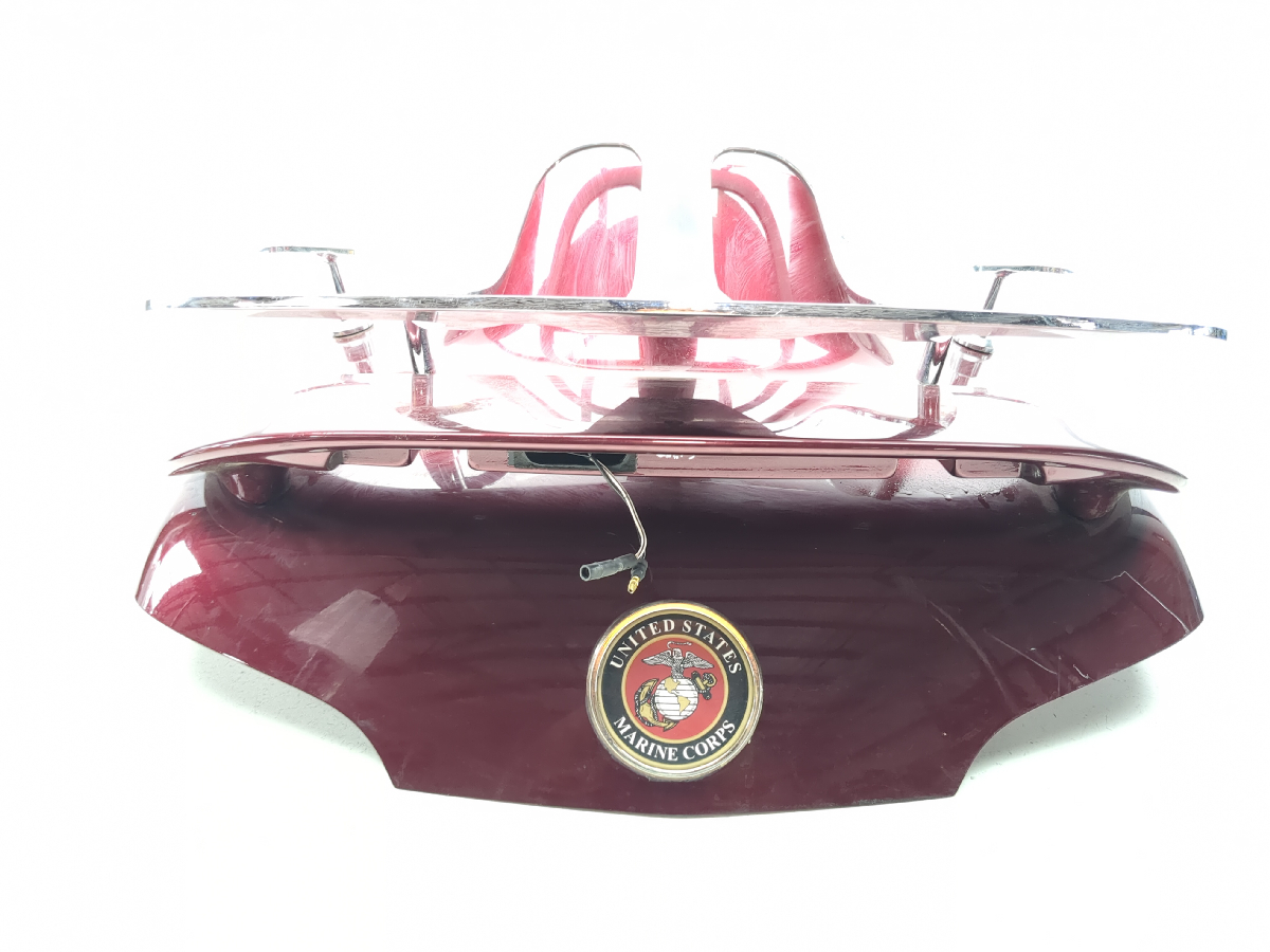 01-05 Honda Goldwing 1800 GL1800 Rear Trunk Box Lid W/ Kuryakyn Luggage Rack