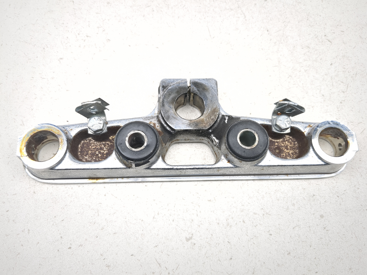 11-17 Harley FLSTC Heritage Softail Classic Chrome Top Upper Triple Clamp Tree