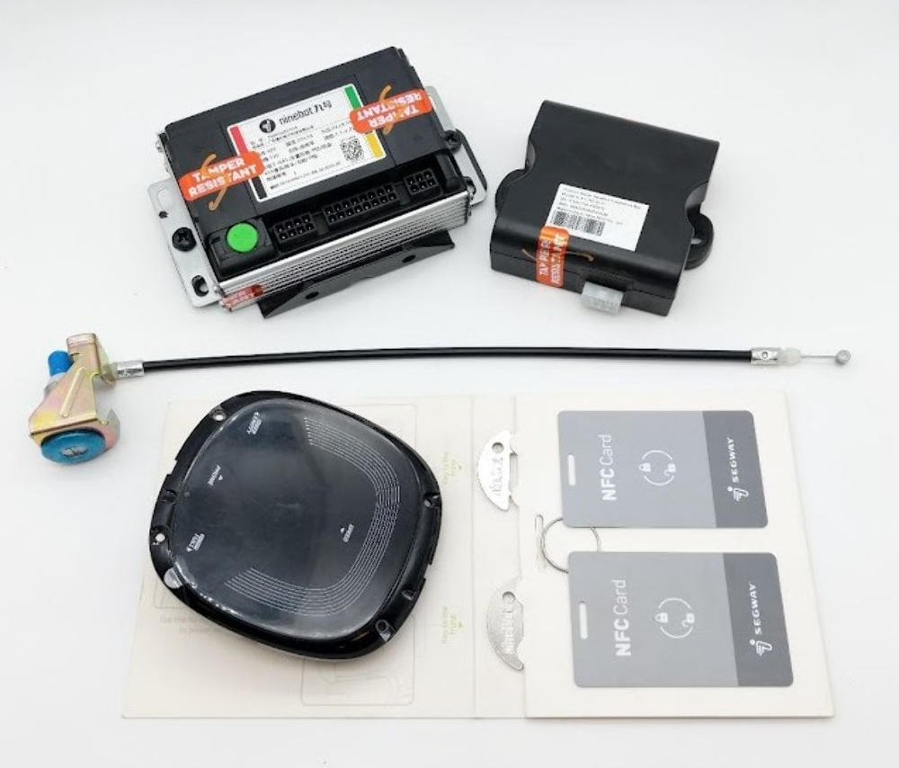 NEW OEM 20 Segway C80 eBike Gauge Dashboard Display NFC Cards ECU Lock & Key Set
