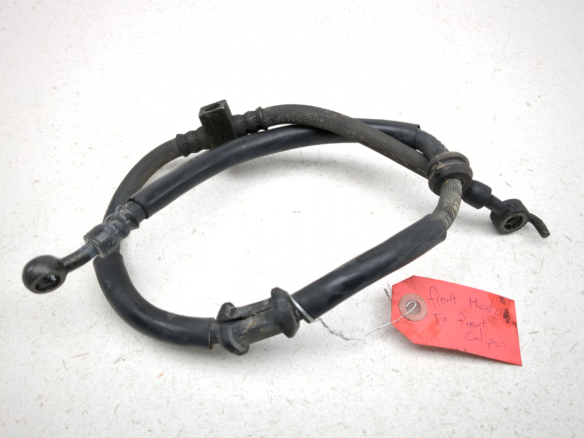 98-02 Honda VFR800 FI Interceptor Front Master To Caliper Brake Line Hose