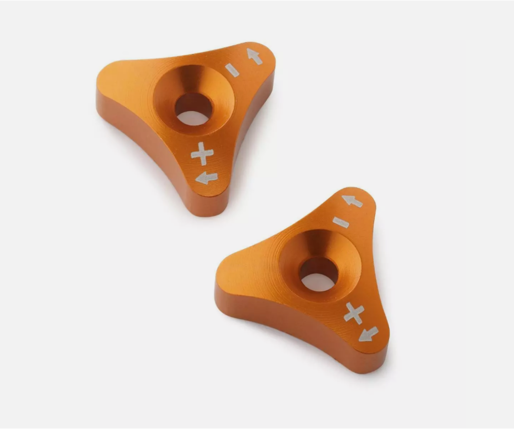 New OEM KTM SXS Knob Adjuster Set - SXS08300040