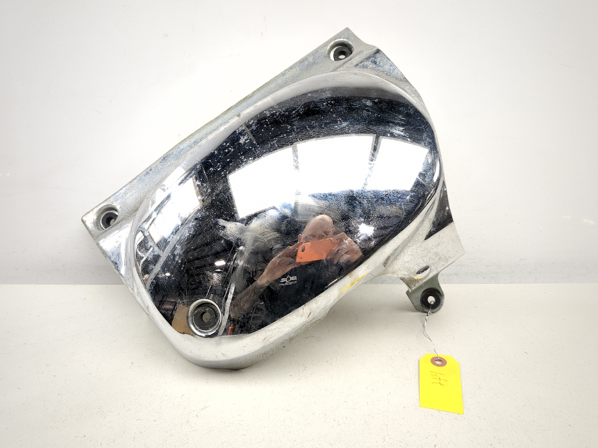 05-09 Suzuki Boulevard C50 VL800 Left Chrome Engine Motor Cover 47231-41F0