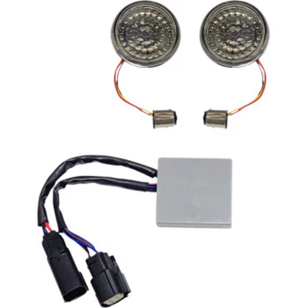 Custom Dynamics 1157 Turn Signals-Amber/Red For 2014+ H-D Street Glide 2020-1995