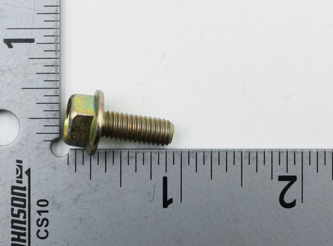 Can Am Genuine Hex. Flanged Screw M6 X 16 - 207661644 QTY 3