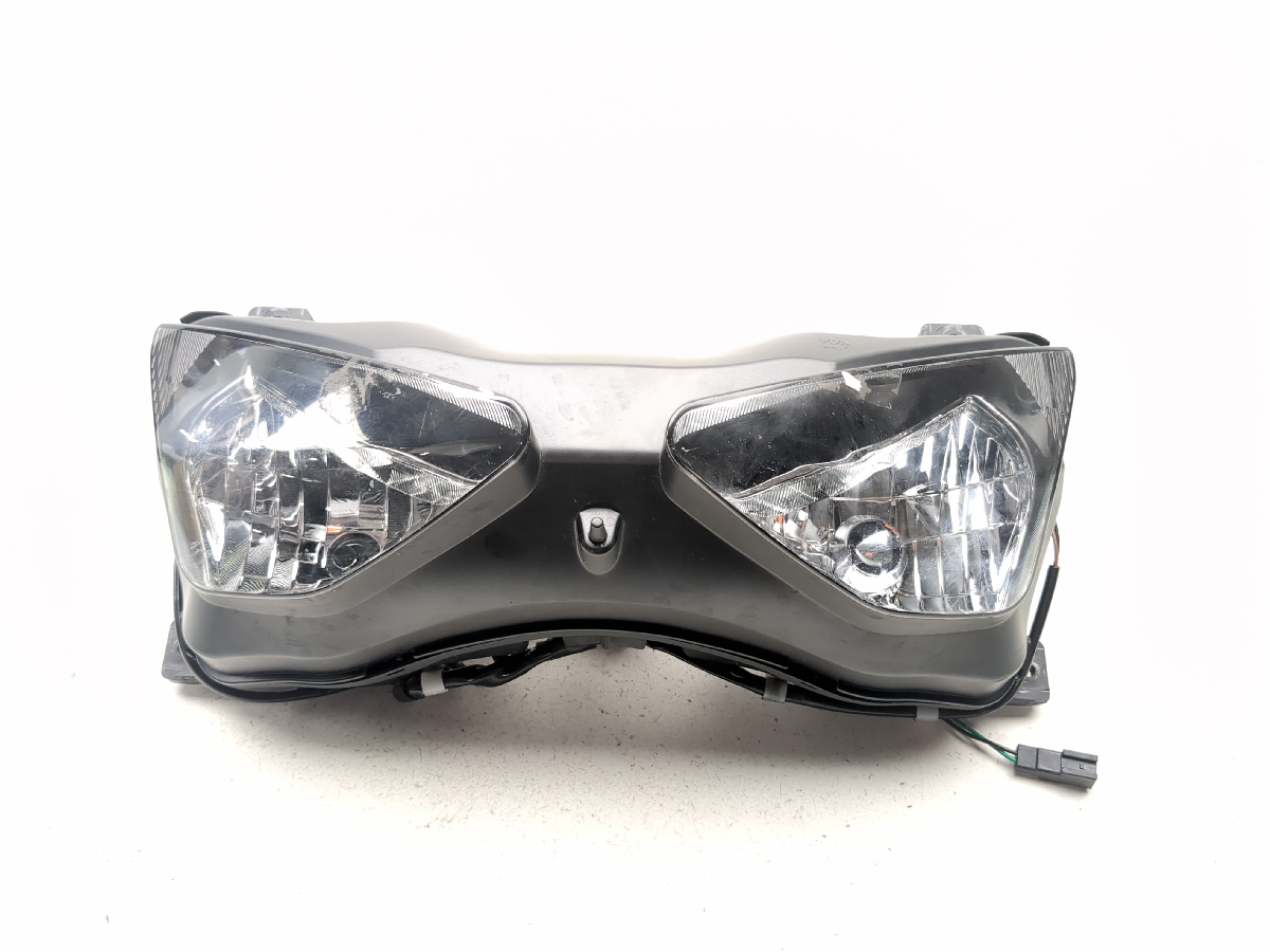 03 04 Kawasaki Ninja ZX6 ZX 636 Front Headlight Head Light Lamp