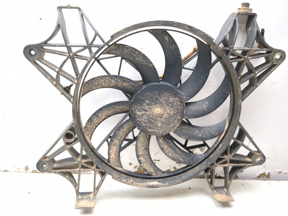 22 Polaris RZR Trail S 1000 Radiator Cooling Fan 2412447