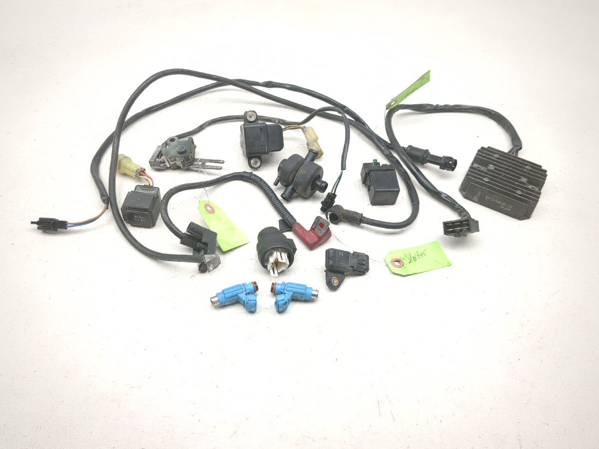 05 Kawasaki VN1600 Vulcan Nomad Relay Set Battery Tip Over Coils Voltage