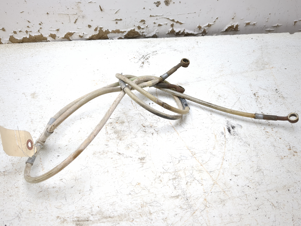 04-16 John Deere Gator HPX Front Brake Line Steel Braided