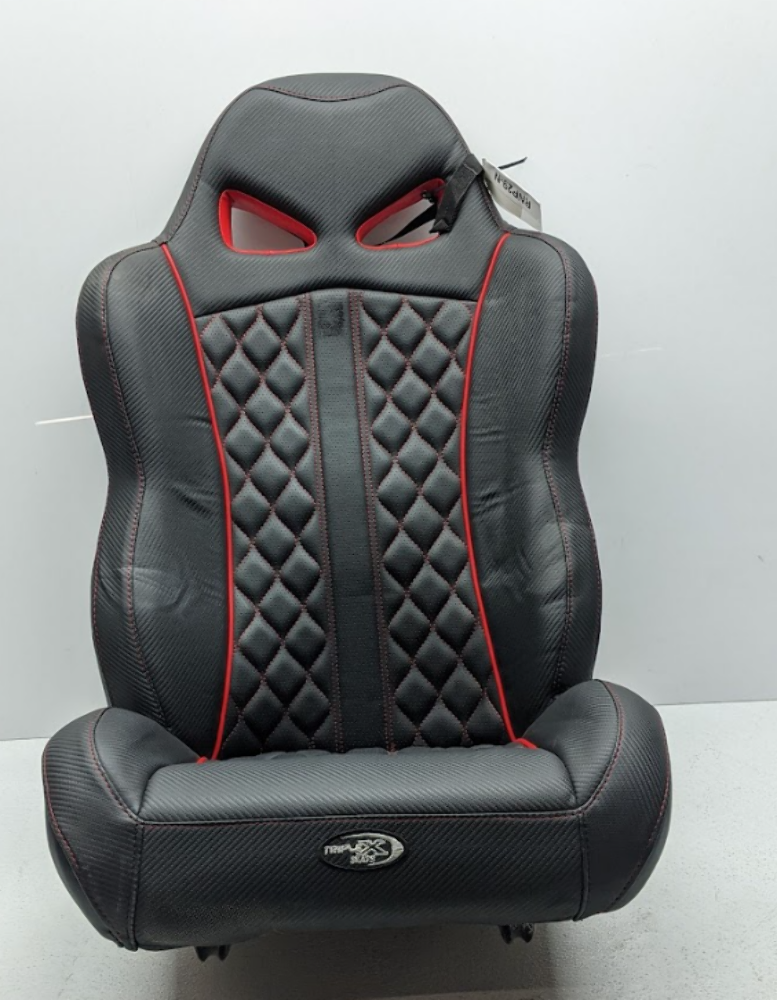 TripleX Seats VENOM REAR BUCKET SEAT RED POLARIS RZR XXX-VENOM-R