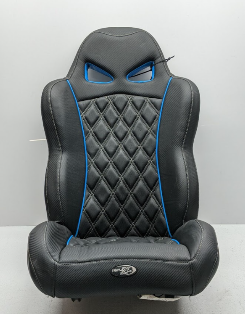 TripleX Seats VENOM REAR BUCKET SEAT BLUE POLARIS RZR XXX-VENOM-RB
