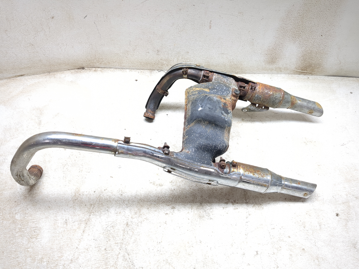 85-06 Kawasaki Vulcan 750 VN750 Full Exhaust Header Pipe Muffler