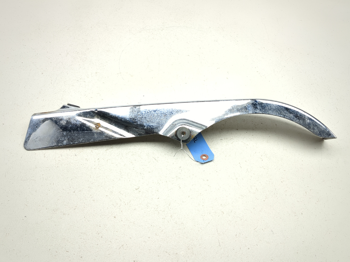 02-07 Yamaha Road Star XV1700 Rear Left Chain Guard Chrome