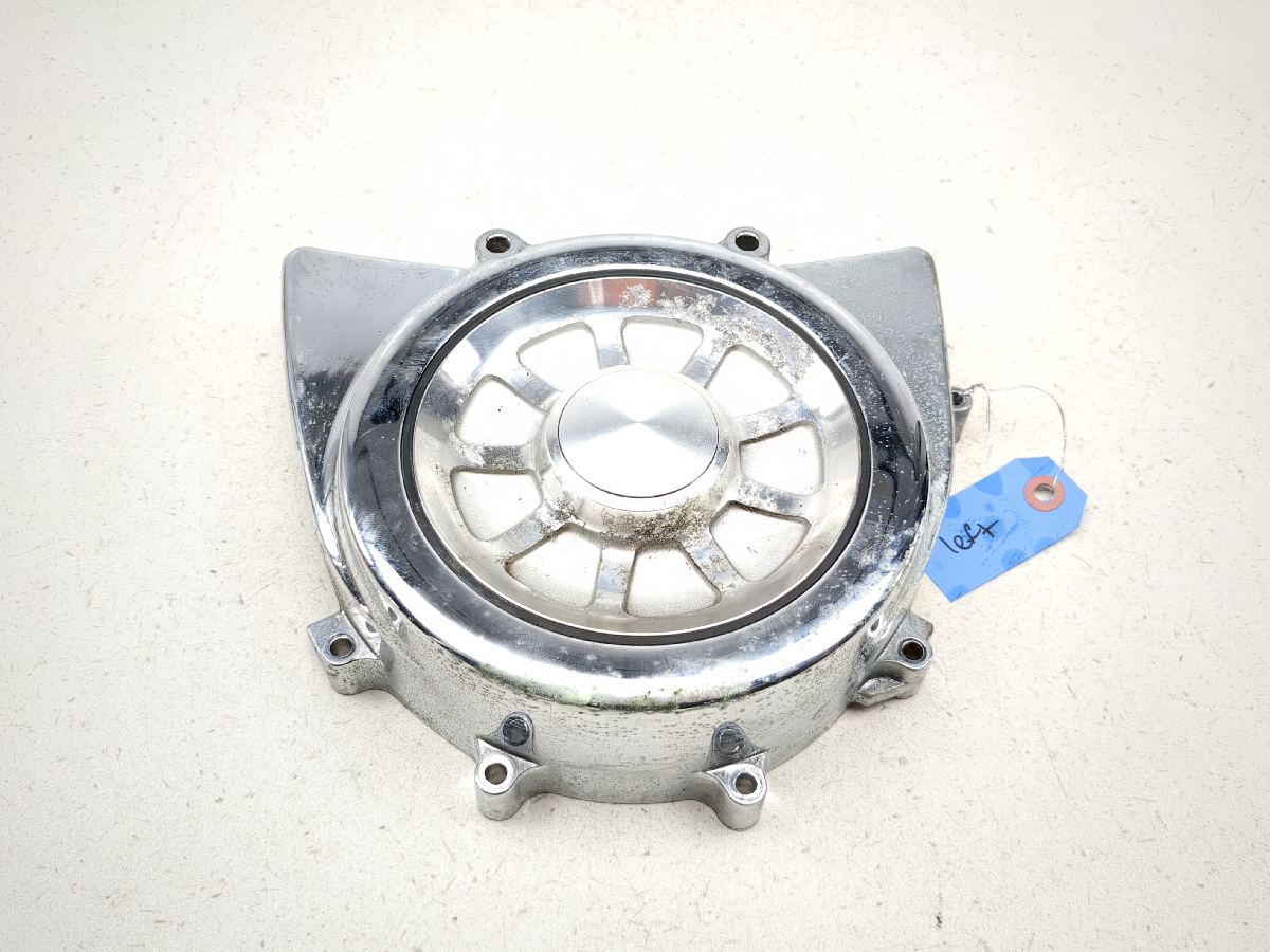 02-07 Yamaha Road Star XV1700 Front Left Sprocket Cover Chrome 17076