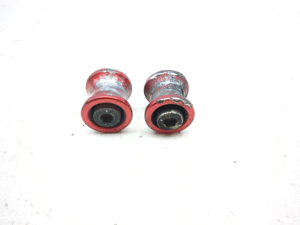 01-03 Suzuki GSXR 600 750 Rear Swing Arm Spools TRSH PL