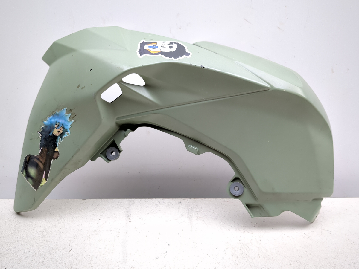 17-23 Kawasaki BR125 Z125 Left Side Mid Fairing Cover Panel 49133-0011