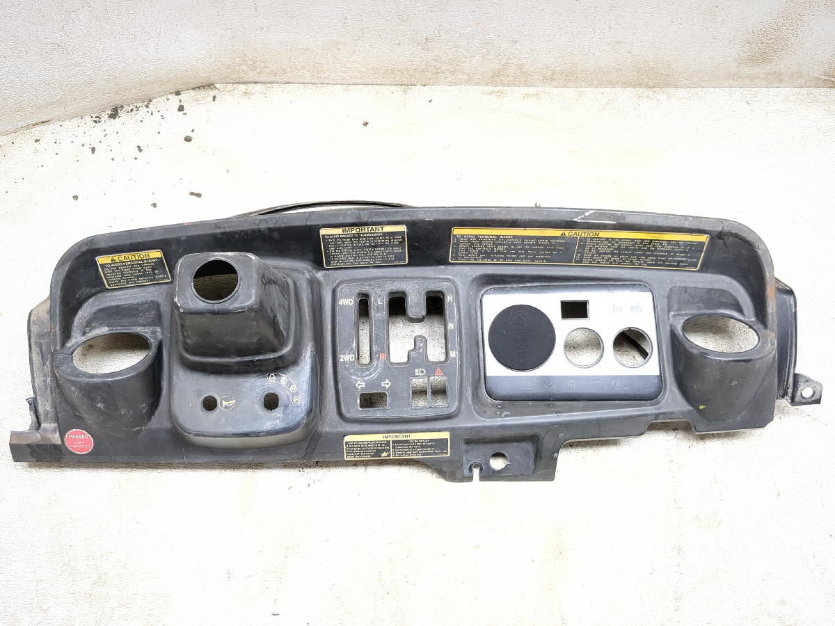 06-10 Kubtoa RTV 900 Dash Dashboard Instrument Cover Panel