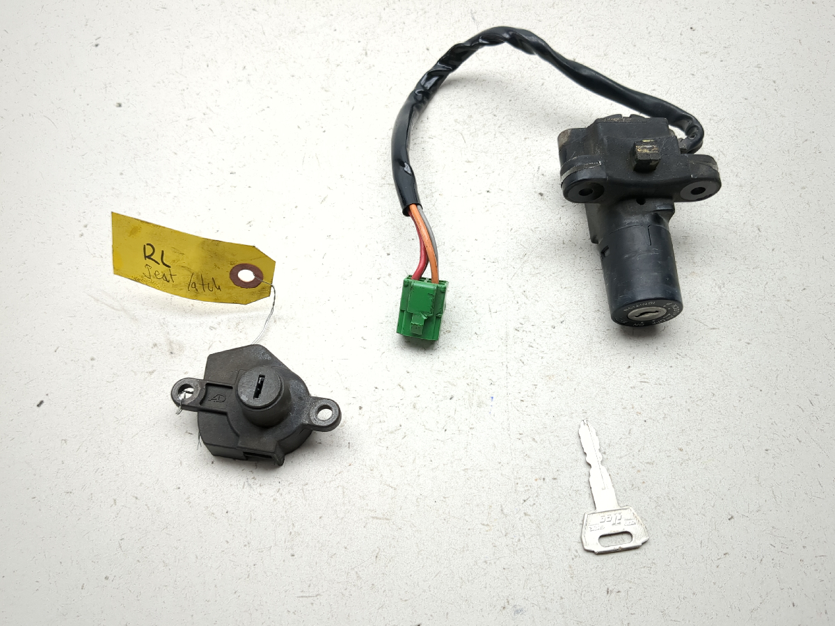 90-93 Suzuki VX800  Lock Set Ignition Switch & Seat Lock w/ Key