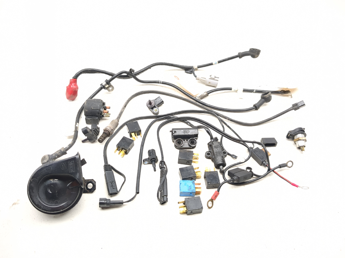 12-15 Triumph Tiger Explorer Relay Set O2 Starter Tip Over Kickstand Battery