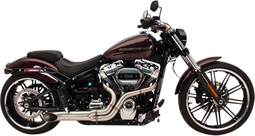 SuperTrapp Bootlegger 2-Into-1 Exhaust System For 18-20 H-D FatBob 114 135-71670
