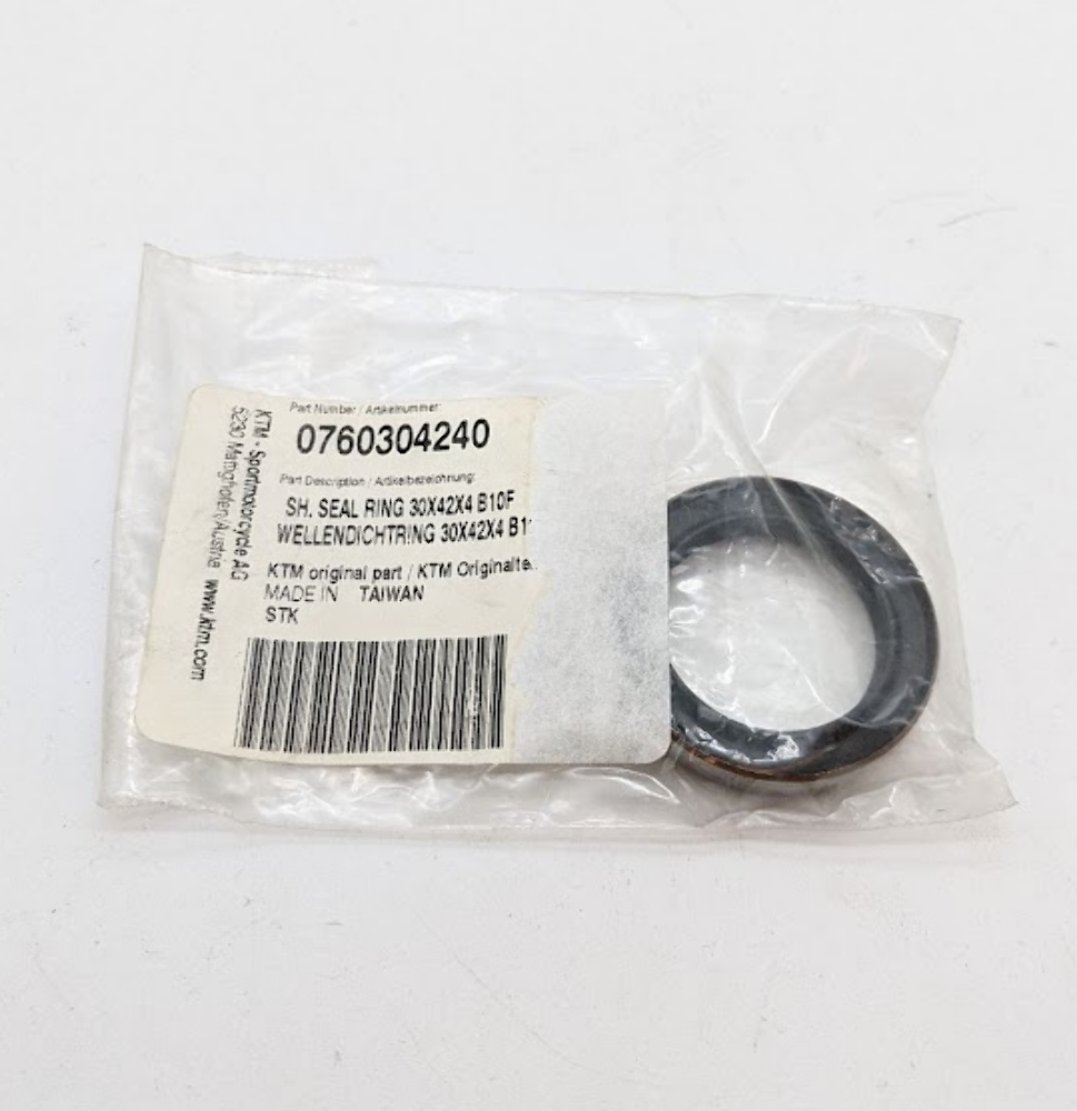 NOS KTM 250 EXC-F / 250 XCF-W / 07-09 250 XC-F OEM Genuine Seal Ring 0760304240