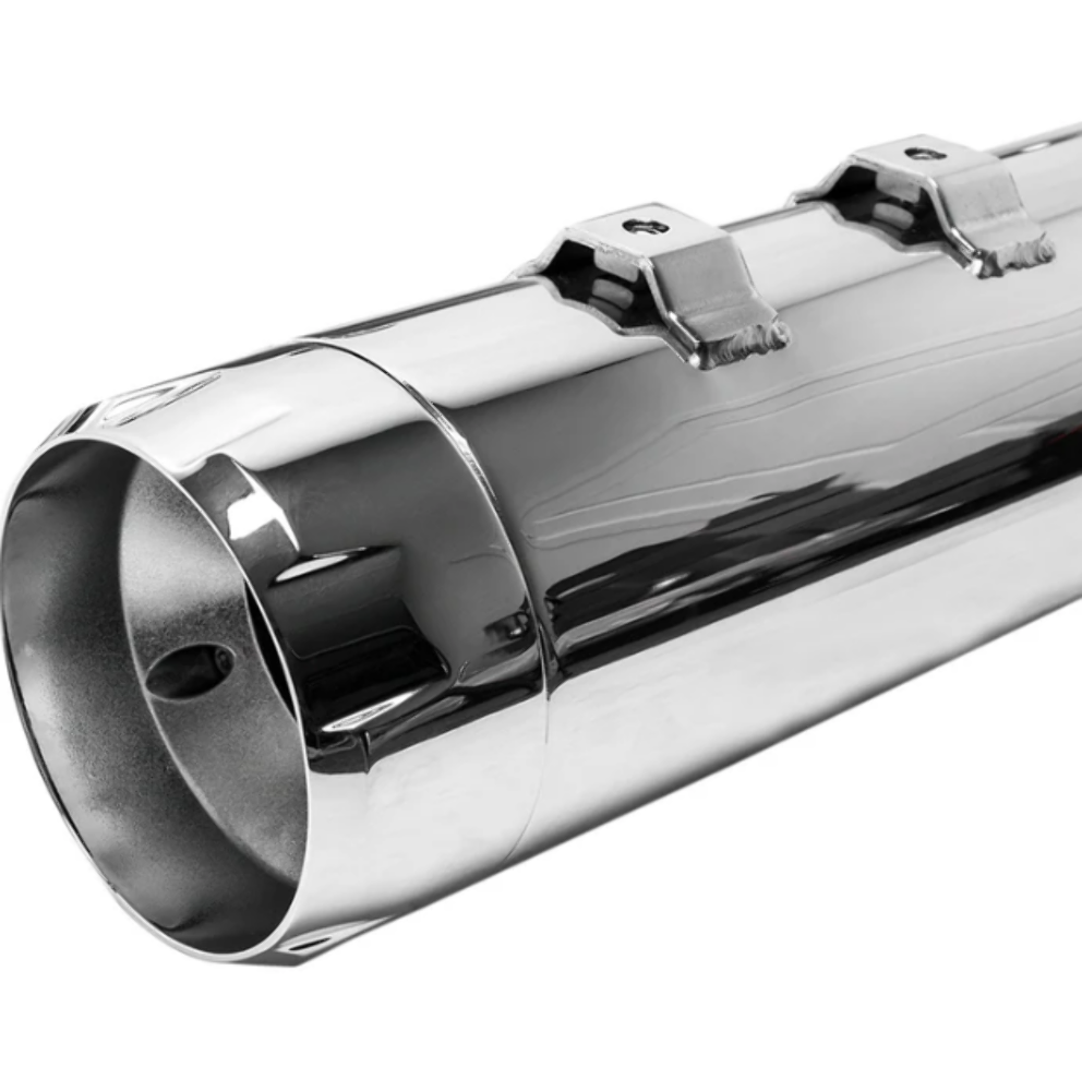 09-16 HD ULTRA CLASSIC S&S CYCLE Slip-On 4.5" LEFT Muffler Chrome 1801-0846