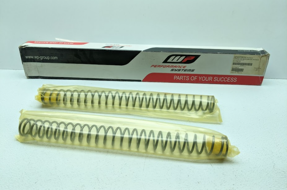 14-15 KTM 350 XCF-W SixDays OEM F. Spring Set D43.8 L465 3.6N/MM By WP 91410081S