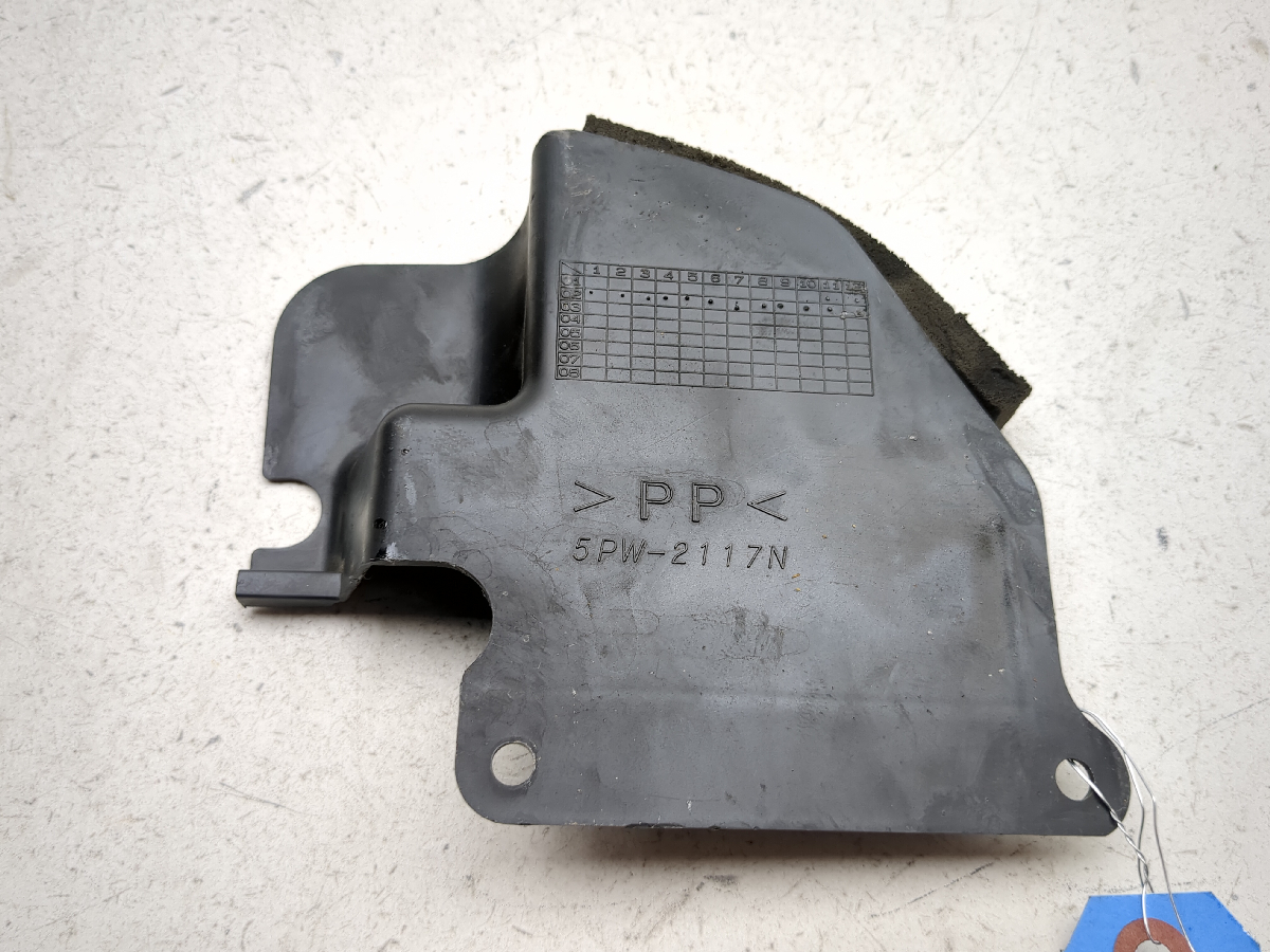02 03 Yamaha YZF R1 Frame Cover 5PW-2117N TRSH DW