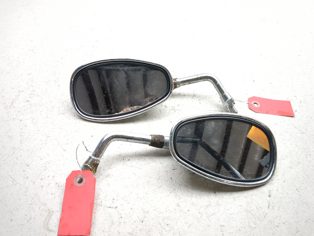 04-12 Victory Kingpin Front Rearview Mirrors Set pair