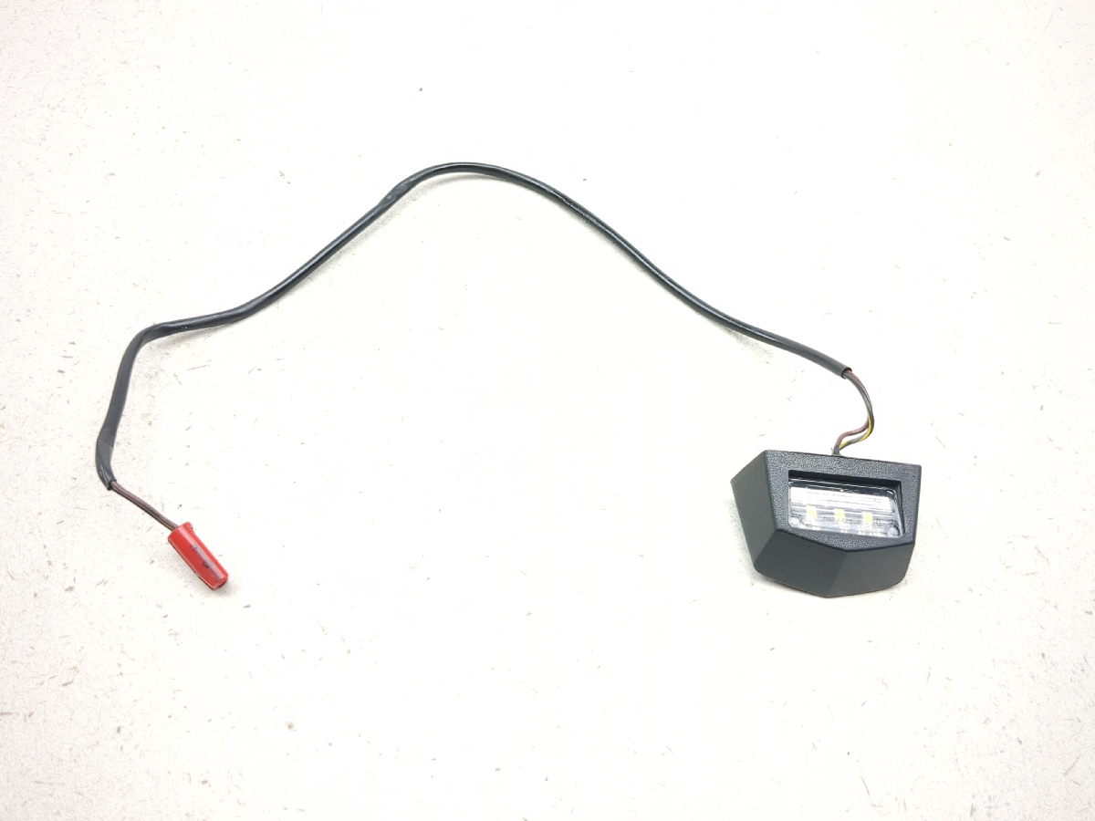 22-25 KTM 390 RC License Plate Frame Tag Mount Light