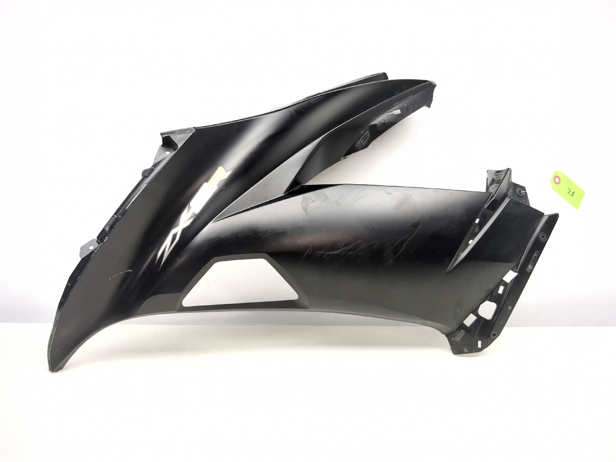 13-18 Kawasaki ZX 636 ZX6R Front Left Side Mid Fairing Cover Panel 55028-0444