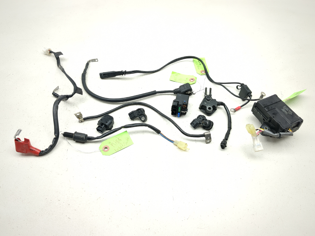 13-18 Kawasaki ZX 636 ZX6R Relay Set Battery Starter Tip Over