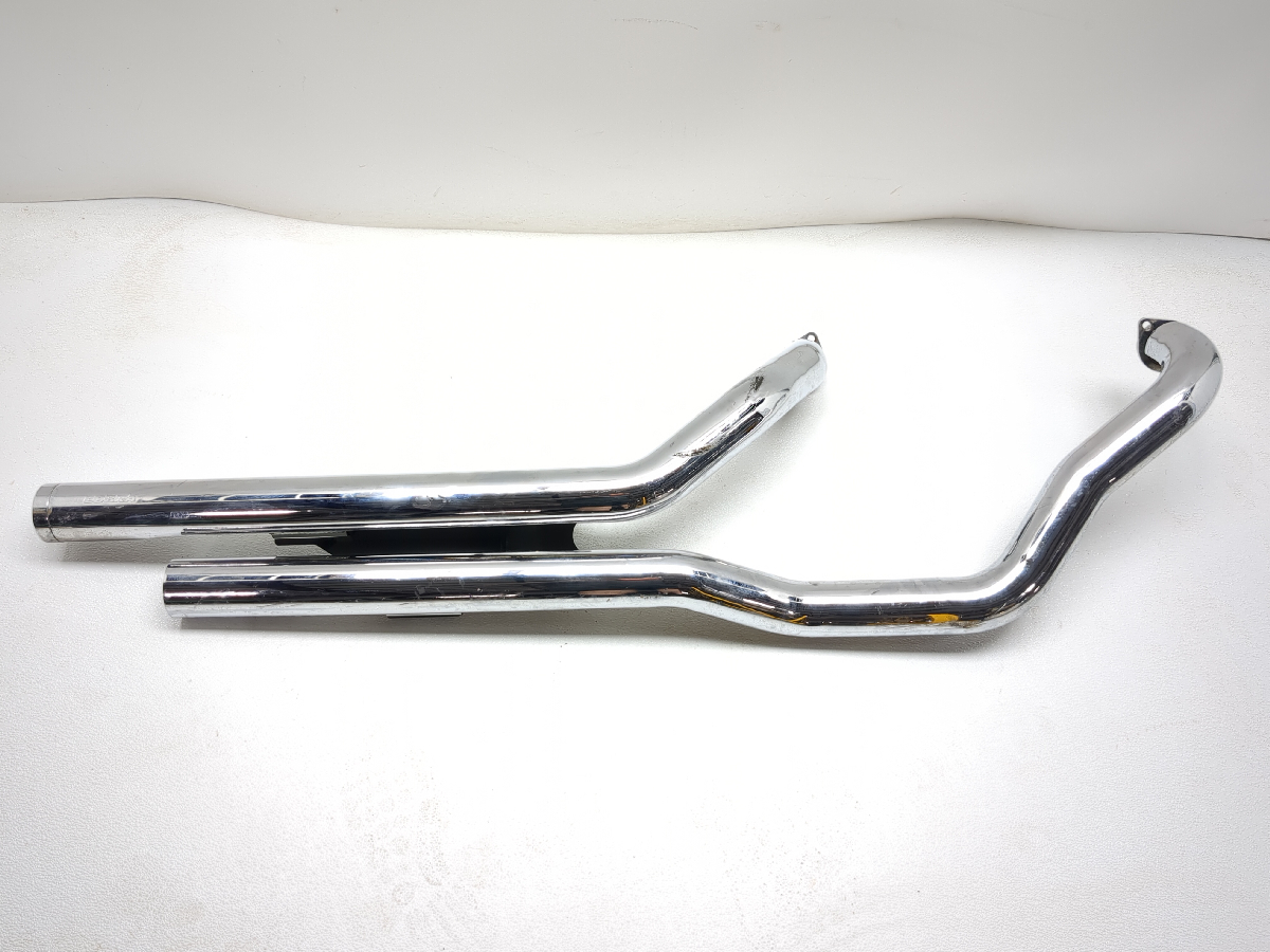 08 09 Suzuki C109R VLR1800 COBRA Full Exhaust Pipe Muffler Head Header Chrome