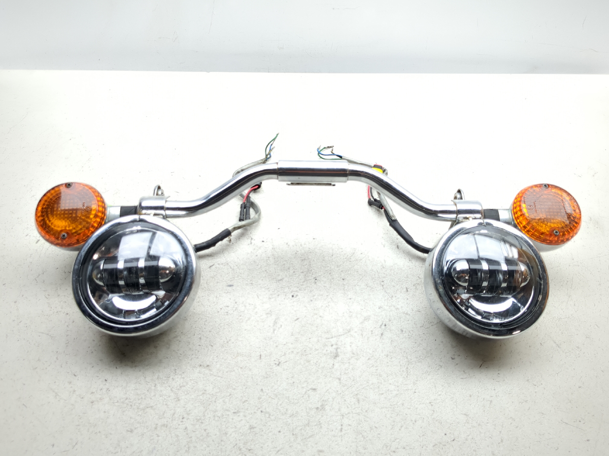 98-04 Kawasaki VN1500 Vulcan Nomad FI Front Turn Signal Light Bar