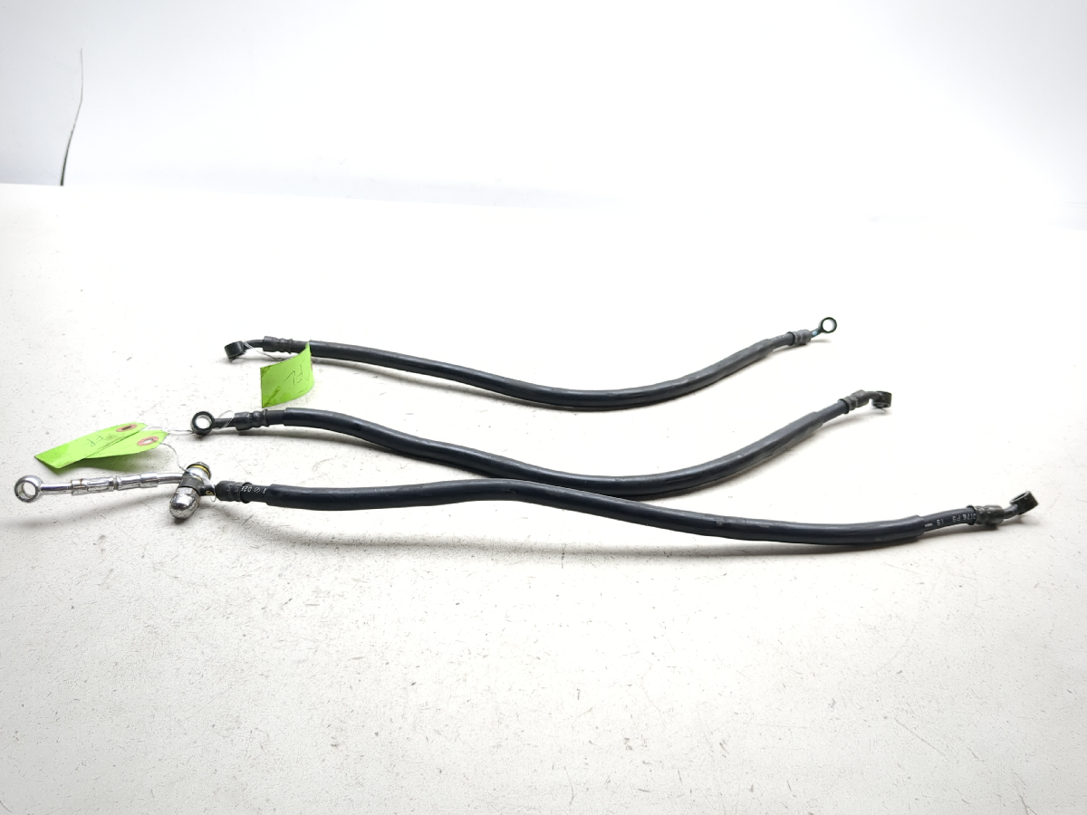 98-04 Kawasaki VN1500 Vulcan Nomad FI Front Brake Line Hoses Set