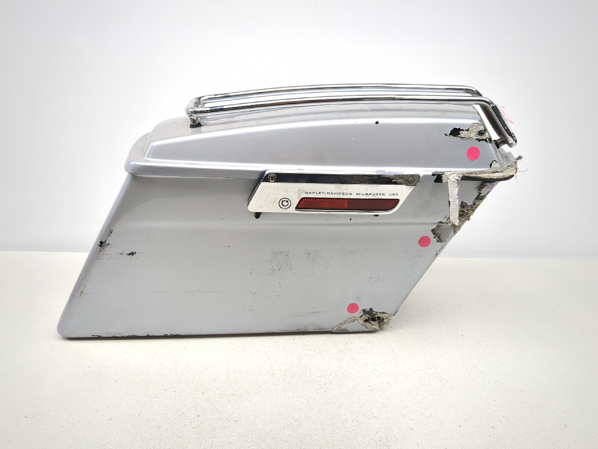 98-03 Harley Electra Glide FLHT Classic Right Saddlebag Luggage Case No Key