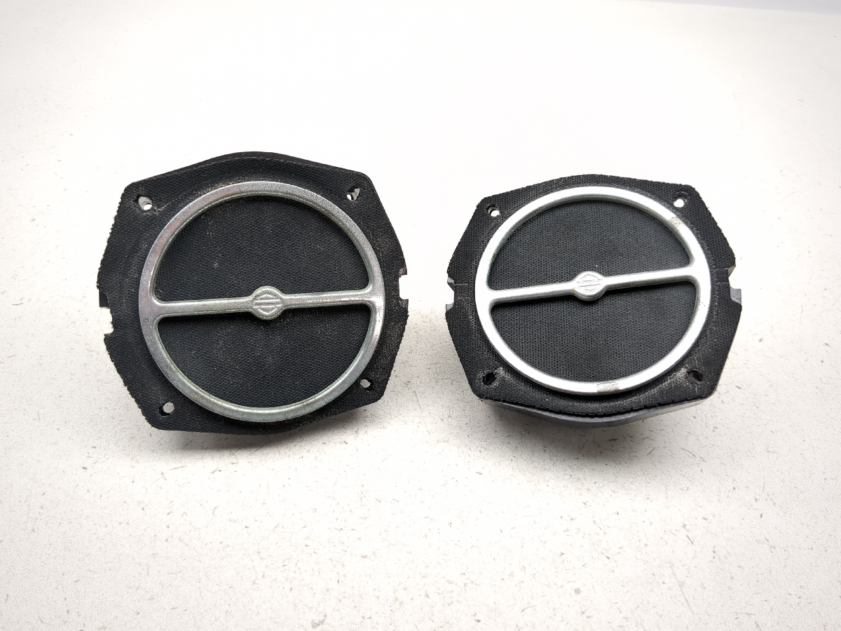 98-03 Harley Electra Glide FLHT Classic Front Audio Speakers Set Pair 77029-01