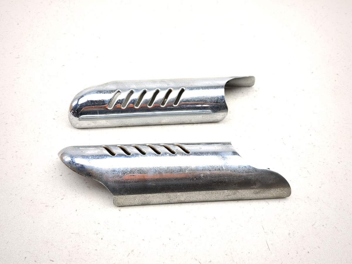 98-03 Harley Electra Glide FLHT Classic Front Lower Fork Cover Guards Set