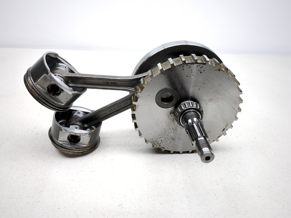 98-03 Harley Electra Glide FLHT Classic Crankshaft With Pistons Connecting Rods
