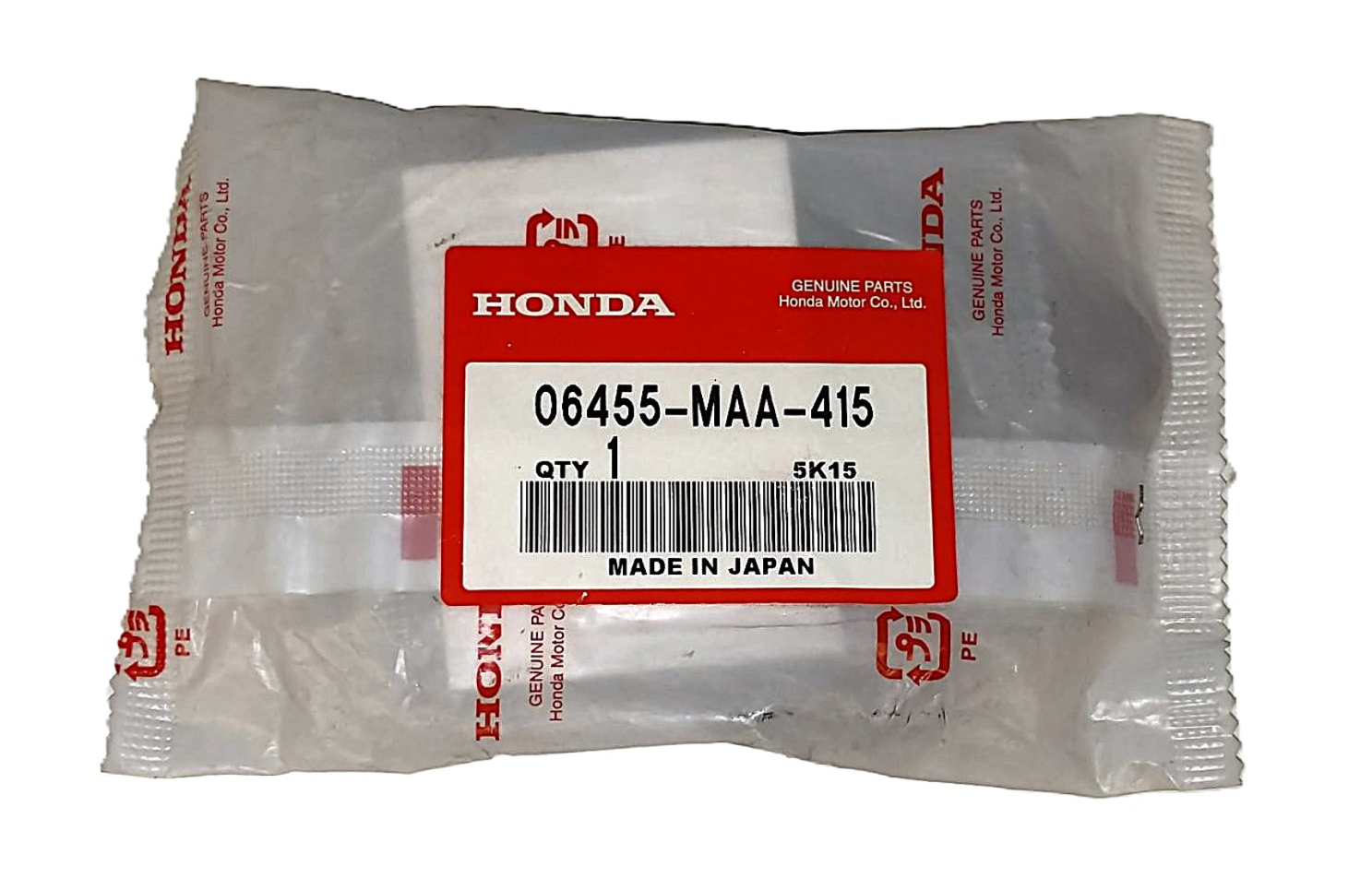 OEM HONDA 1994-2007 VT1100C FRONT BRAKE PAD SET 06455-MAA-415