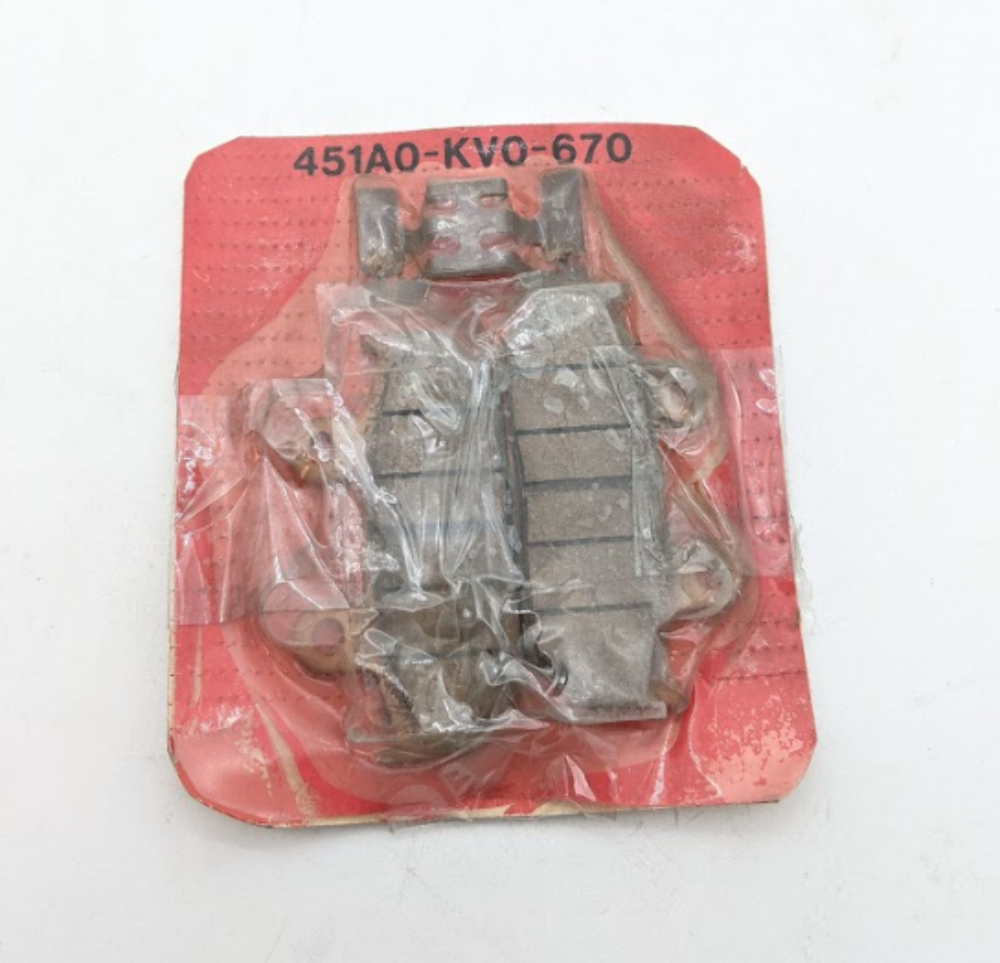 1990 Honda VTR250 A OEM Brake Pads Set 451A0-KV0-670