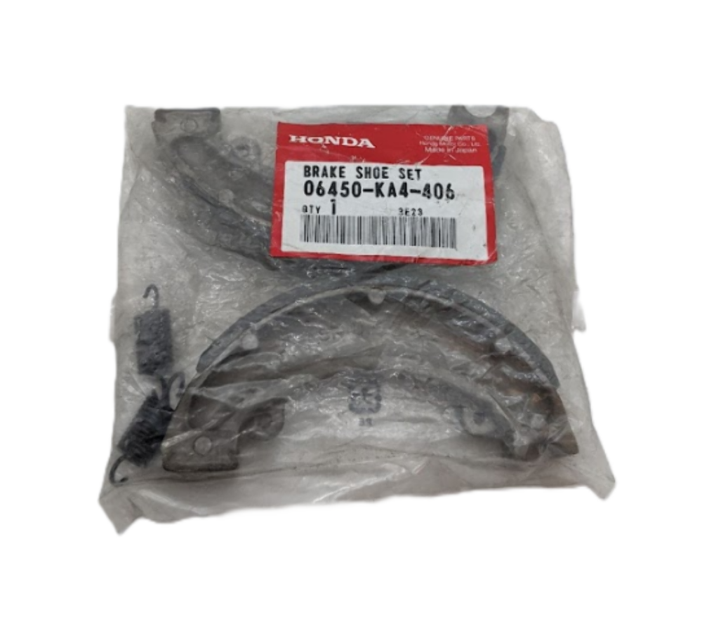 NEW 1983 HONDA CR480 OEM BRAKE SHOE KIT 06450-KA4-406