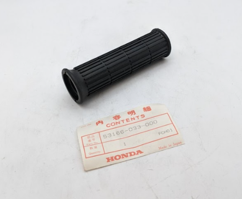 1964 Honda CT200 TRAIL OEM Left Handlebar Rubber Grip 53166-033-000