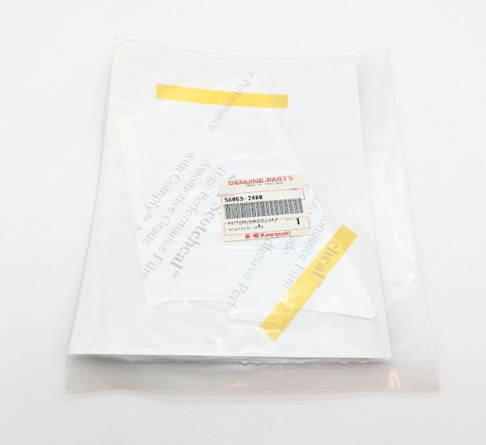 2013 KAWASAKI KLR650 KL650EDF OEM SHROUD DECAL 56069-2480