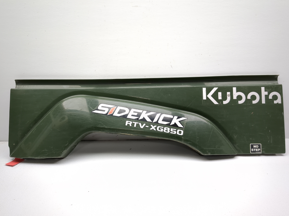 18-25 Kubota RTV XG850 Sidekick Rear Right Cargo Bed Trim Panel