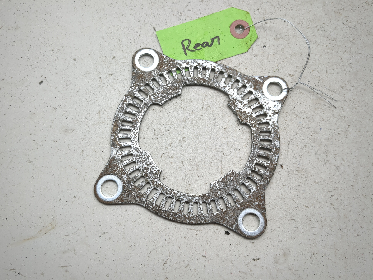08 09 Kawasaki Concours ZG1400 Rear ABS Anti Lock Wheel Brake Ring Disc Rotor TRSH DW