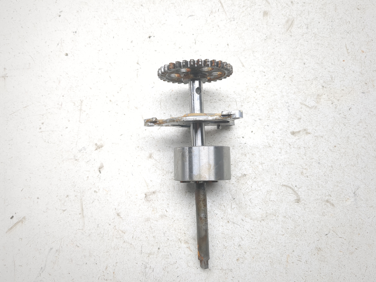 08 09 Kawasaki Concours ZG1400 Oil Pump Shaft And Rotor Gear