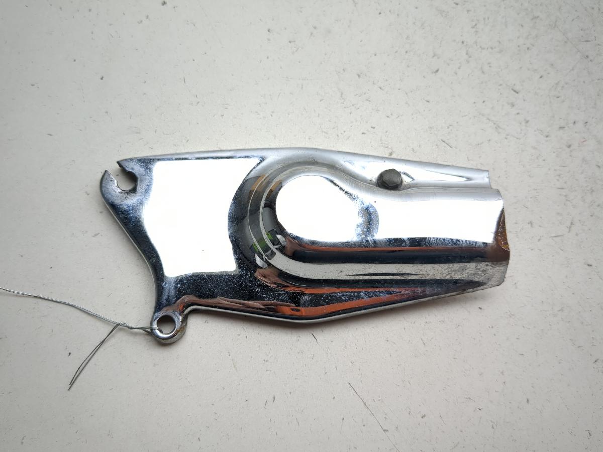 98-04 Kawasaki VN1500 Vulcan Nomad Water Pump Cover Panel Chrome