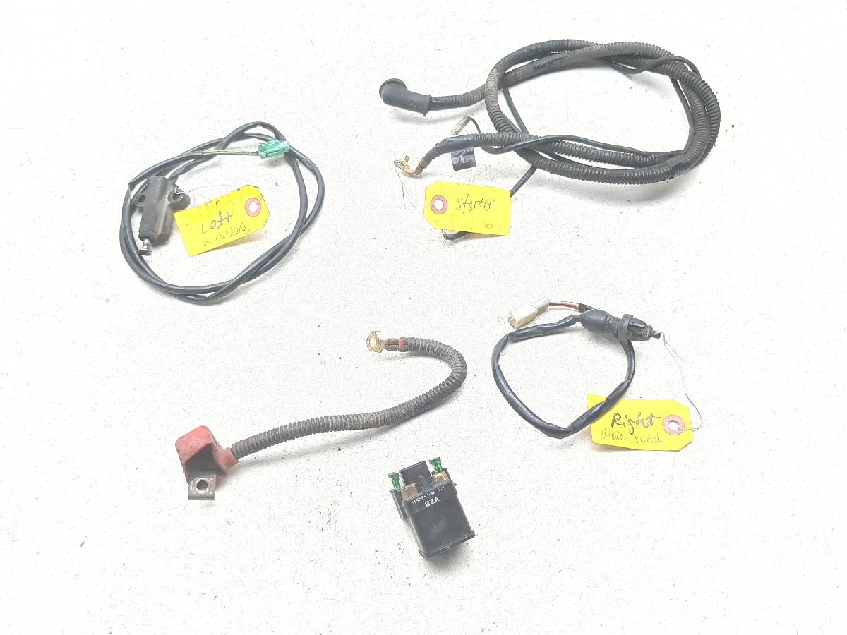 98-04 Suzuki VZ800 Marauder Relay Set Kickstand Brake Switch Battery Starter