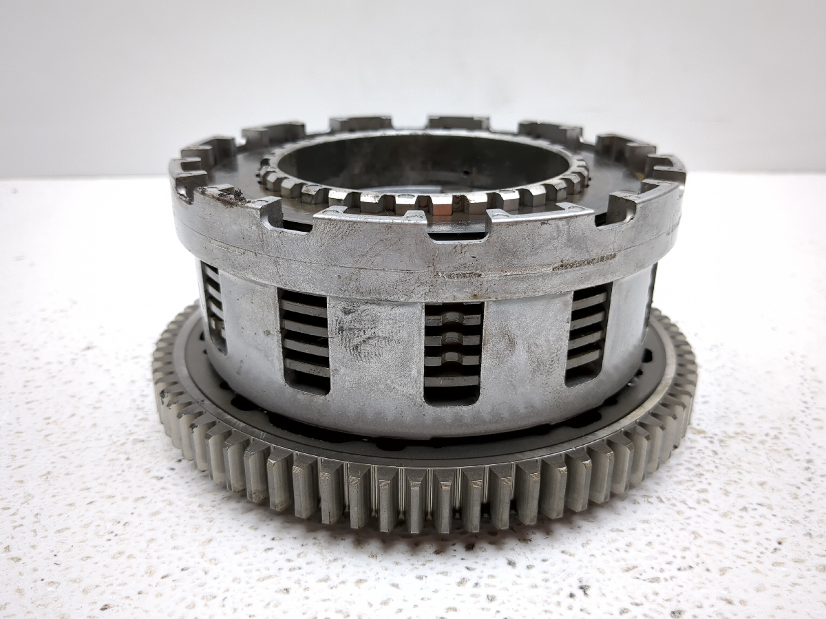 09-12 Kawasaki Ninja ZX6R Clutch Basket With Plates Incomplete